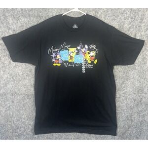 Disney Parks Mickey Mouse X-Large Black Classic 1928 Animated T-Shirt Adults